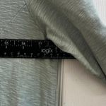 Cut Loose Sage Cotton Linen Short Sleeve A Line Dress Size Medium Lagenlook Green Photo 9