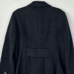 Anne Klein 100% Wool Black Single Breasted Women's Coat, Size 14 Photo 6