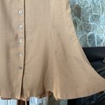 Vintage Wool High Waisted Tan Button Photo 4