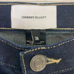 Current/Elliott Current Elliott Jeans The Stovepipe High Waist Jean Size 26 Dark Wash NWT Photo 5
