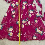 Meghan LA  Jasmine Dress Lotus‎ Cranberry Fuchsia Pink XXL Photo 7