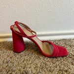 Sam Edelman  Women's Kia Pink Velvet Heels Photo 5