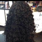 Wig curly black Long Lacefront New Lace Alopecia Photo 1