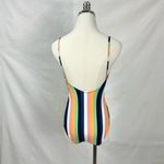 J.Crew Ballet Tank Swimsuit One Piece Multi-Color Striped Swimming Suit Sz Med Photo 6