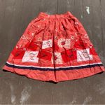 Modcloth Pink Red Hearts Cupid Love Letters Valentines Day Swing Skirt Photo 1