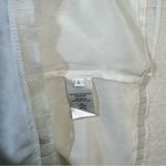 IRO Berwyn Ecru White Lace-Trimmed Silk Charmeuse Cami Spaghetti Straps Large Photo 3