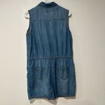 Universal Threads Universal Thread Womens dress Size S Sleeveless Button Up Blue Chambray Denim Photo 1