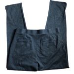 Betabrand Slim SOHO Joggers M Charcoal Gray Pull On Belt Loops Stretch Knit Yoga Photo 3