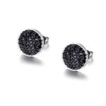 Boutique Black Crystal Druzy Earrings | Gold Filled Photo 2