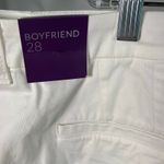 Lane Bryant Boyfriend Pants White Plus Size 28 New Cotton Blend Stretch Summer Photo 6