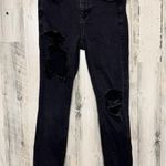 American Eagle black next level stretch ripped skinny jeans Photo 1