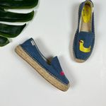 Soludos  x Mary Matson Flamingo And Duck Denim Espadrilles Photo 4