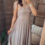 Purple Maxi Dress Size M Photo 0