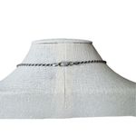 Sterling Silver 925 Dyed Howlite Turquoise Cross 18"‎ Necklace Rope Chain Photo 6