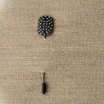 Gold Tone Rhinestone Crystal Stick Lapel Coat Scarf Pin Womens Accessories Photo 3