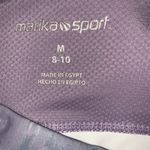 Marika Sport Purple Ash Stormy Sky Watercolor Print Yoga Athletic Leggings M Photo 2