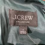 J.Crew NWT Collection Green Velvet Jeweled Button Front Mini Dress - Sz 6 Photo 14