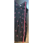 Amanda Smith Amanda‎ Smith Dress Women's 6 Black Pink Floral Flowers Embroidered Sleeveless Photo 11