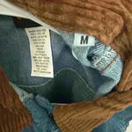 Faded Glory Vintage  Corduroy Collared Denim Vest Photo 3