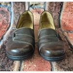 Natural Soul Shoes Womens 9.5W Llena Slip On Loafer Brown Leather Casual Comfort Photo 2