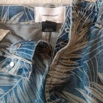 Current/Elliott Denim High Waist Tropical Palm Print Shorts Photo 5