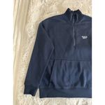 Reebok Women's Identity Brand Proud Quarter Zip Sweatshirt - Blue Size S Photo 2