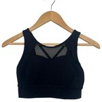 Lululemon Sports Bra Womens 4 Black Breathe In It Bra W2BJRS Athletic Top Gym Photo 0