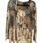 New Directions Women’s Size Medium Long Sleeved Blouse Photo 0