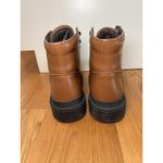 BP Boots Womens Size 8.5 Brown Leather Lace Up Lug Sole Ankle Combat Hiker Photo 6