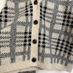 Rails  Reece Cardigan Sweater Womens Medium Black Button Up Sweater Wool Knit Photo 2