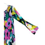 Tori Richard  Honolulu Tunic Dress Multicolor Pullover Abstract 3/4 Sleeves XS Photo 4