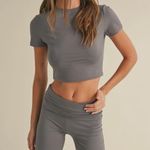Kimberly Gray Cropped Top  Photo 2