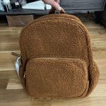 Stoney Clover Lane New  brown sherpa mini backpack Photo 0