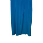 Ralph Lauren Lauren  Women's Dress Sheath Ruched Cap Sleeve Cocktail Blue Size 10 Photo 7