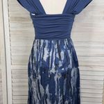 Converse (One Star) Sleeveless Cotton Dress Blue/Tie Dye-XS Photo 1