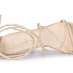 Allegra K Lace Up Heels Photo 6