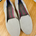 Rothy's Rothy’s The Loafer Linen Double Stich Slip On Flats Shoe Tan 11 Photo 0