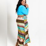 LuLaRoe Maxi skirt. Size Large. Blue Photo 1