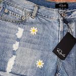 Rails NWT  DENIM SHORTS DAISY PATCHES EMBROIDERED 28 Photo 2