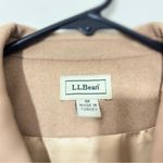 LL Bean Wool and Cashmere Blazer Size 8R Tan Photo 1