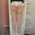 Cute booty lounge striped workout loungewear booty enhancing scrunch leggings SM Photo 1