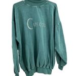 Cape Cod Art Unlimited Sportswear turtleneck teal embroidered sweatshirt L Blue Size L Photo 0