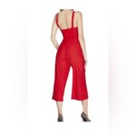 Guess Women's Vibrant Red Wide Leg Jumpsuit Photo 1