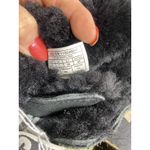 UGG  Bailey Bow II 1100492K Black Suede Slip On Winter Boots Big Girls US 6/W7 Photo 6