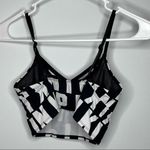 PINK - Victoria's Secret PINK VICTORIA’S SECRET Ultimate Unlined Bralette XS Black White Graphic Photo 8