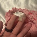 Love Shack Fancy  Pink Floral Mini Dress Photo 5