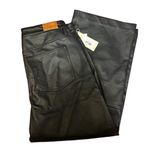 Unpublished NWT  Faux Leather Greta Crop Wide Leg Pants Photo 4
