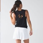 Lululemon  Women’s 10 Circuit Breaker Skirt Skort White Athletic‎ Tennis Golf Photo 4