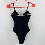 Ramy Brook Addisyn Swimsuit Size Extra Small One Piece NWT Black White Designer Photo 2