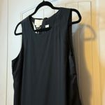 Cynthia Rowley  Black 100% Silk Sleeveless Sheath Dress New Size 10 Chic Trendy # Photo 3